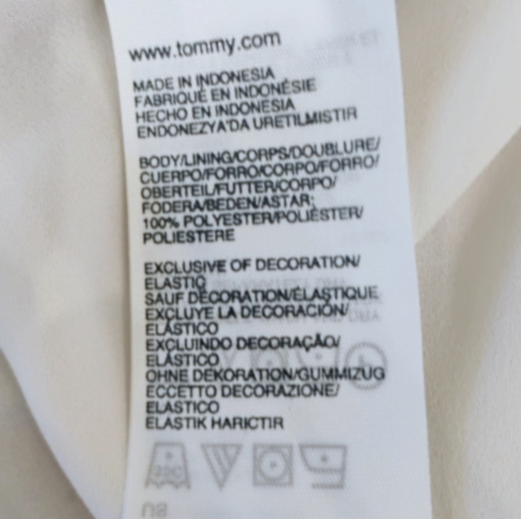 Tommy Hilfiger Blue And White Maxi Dress Size 10 - Picture 11 of 11